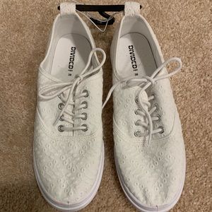 Brand new with tags white sneakers